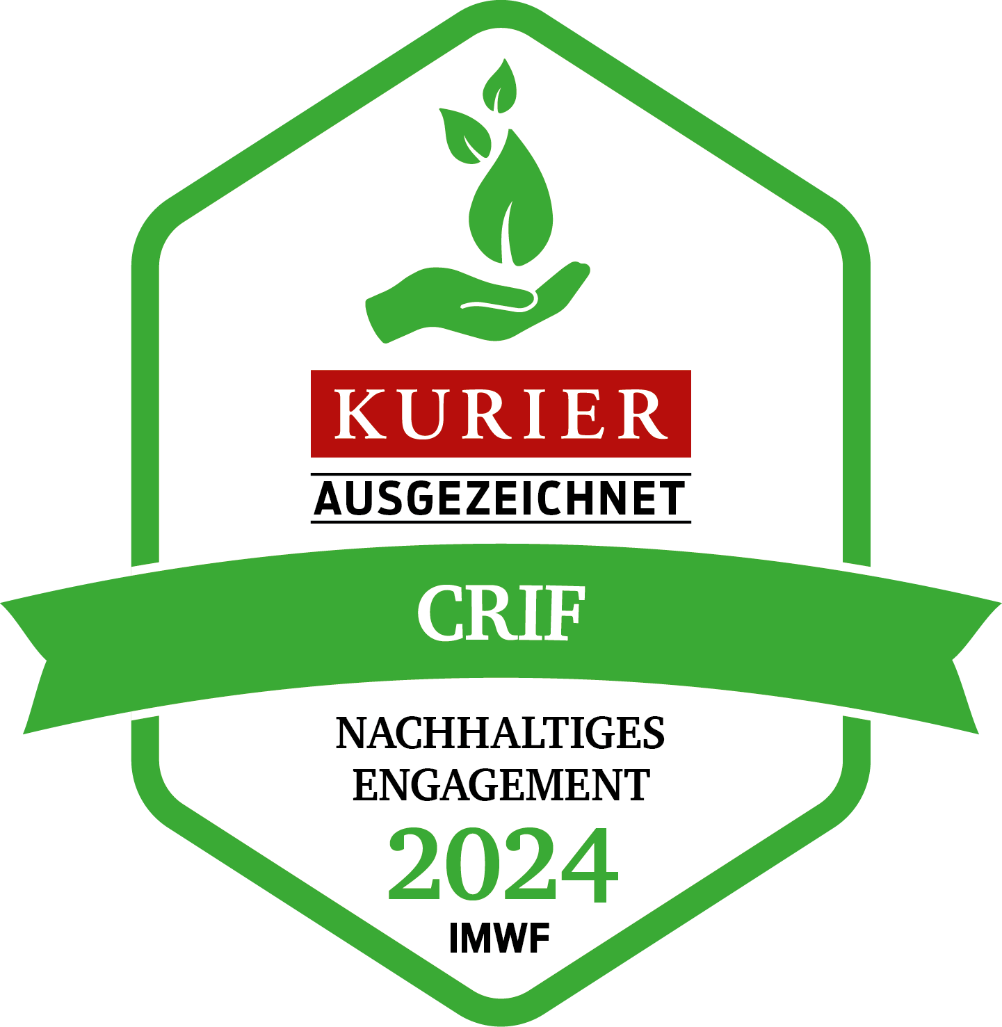 Kurier Nachhaltigkeitssiegel Crif 2024
