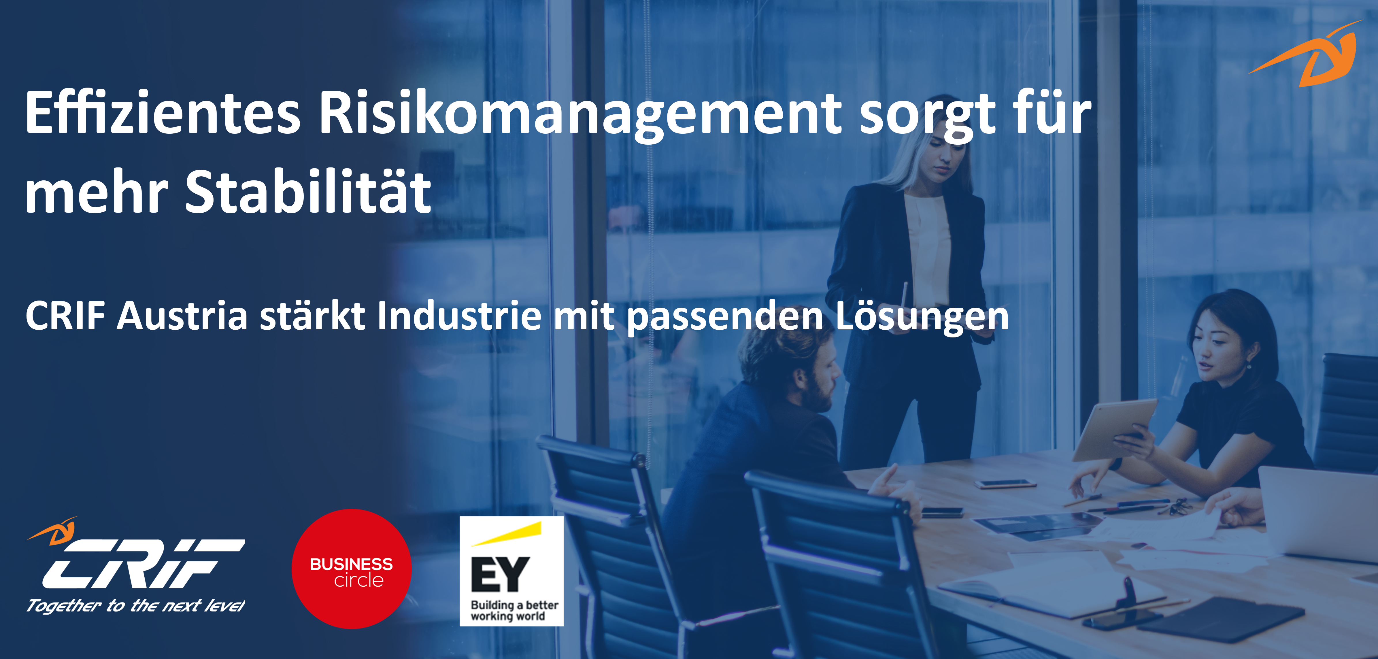 Banner Risikostudie2023 Effizientes Riskmanagement Stabilitaet